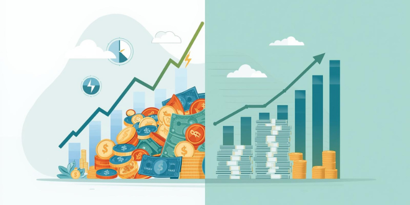 Renda Variavel vs Renda fixa